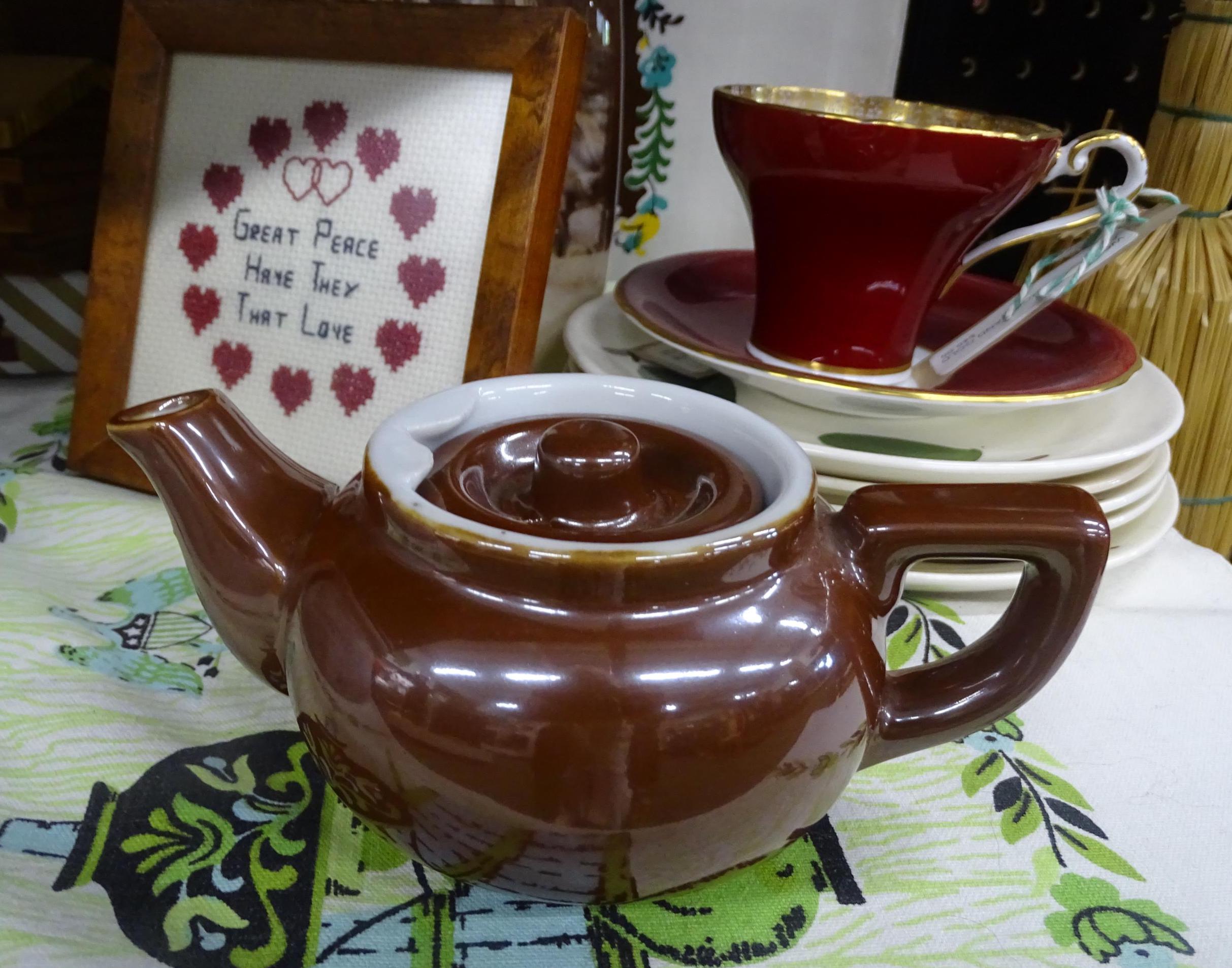 Théière London Teapot Company Chatsford - 4 Tasses Avec Filtre Rouge, Verte