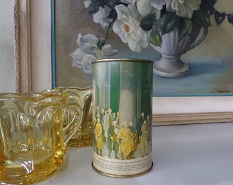 Vintage Canco Bank: Americana Mural Coin Bank