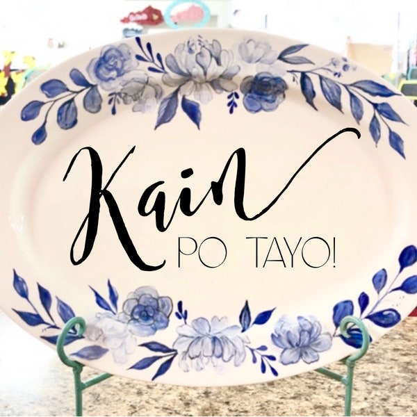 Kain po tayo placemat, set of 6 pieces. main image 0