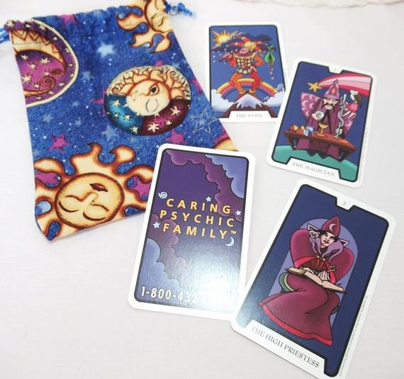 Caring Psychic Family Tarot Cards Deck of 22 Major Arcana | Etsy