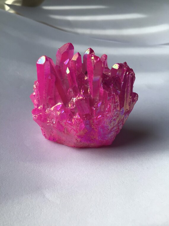 crystal pink glutathione Hot Angel Aura Quartz Cluster- Pure Love Vitamin B12 Injections - Brightening Vegan glowy drops with Size:2.2 lbs / 1 kg