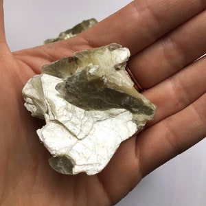Golden Micah- aumento potencia- Natural Golden Mica Rough Stone Quartz Crystal Mineral Specimen-