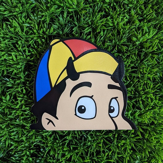 La Chilindrina El Chavo Del 8 Inspired Peeker Decal Stickers Paper