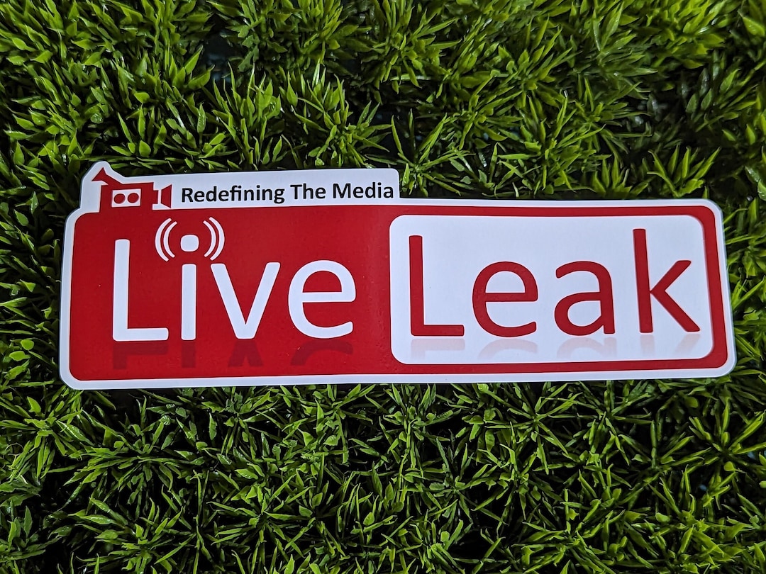  Live Leak Website Fan Logo Sticker Vinyl Waterproof Sticker  Decal Car Laptop Wall Window Bumper Sticker 5 : Sports & Outdoors