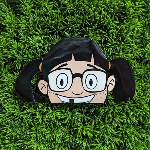 La Chilindrina El Chavo Del 8 Inspired Peeker Decal Stickers Paper