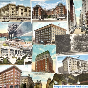 Portland Oregon UNPOSTMARKED vintage postcards (Grab bag random selection)
