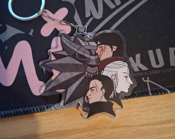 Wolf Witcher Keychain