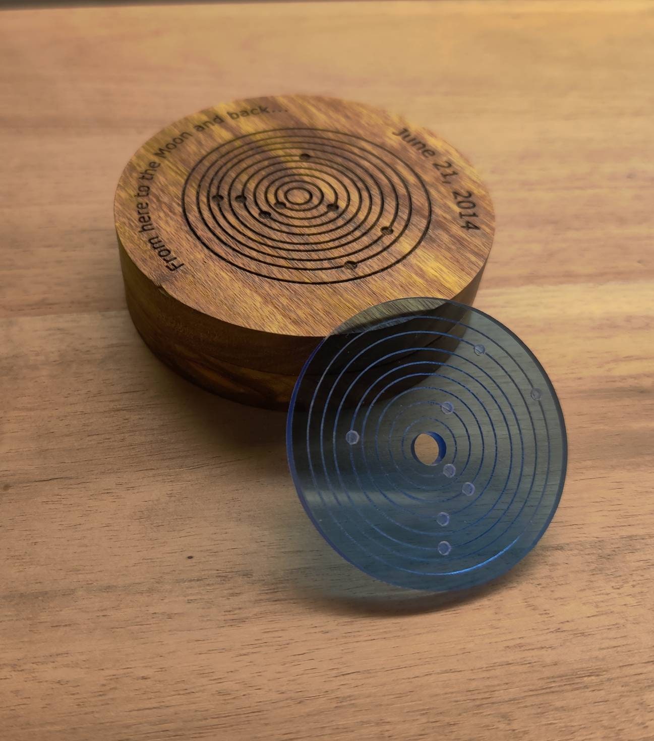 Custom Solar System - Planet Position by Date - 2 sizes with Option C…