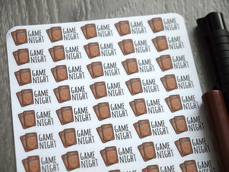 Magic the Gathering Game Night Planner Stickers Functional Etsy
