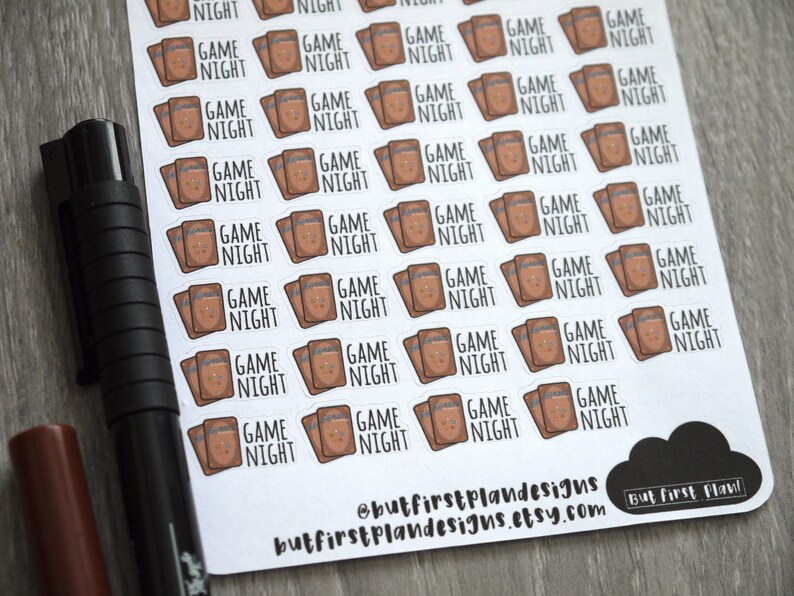 Magic the Gathering Game Night Planner Stickers Functional Etsy