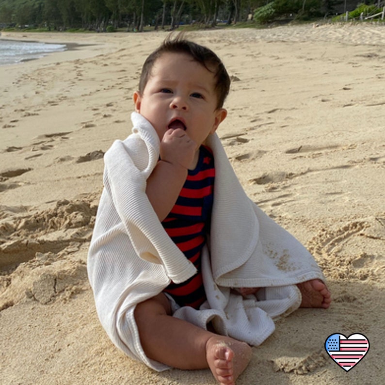 Organic Cotton Baby Blanket USA Made Etsy