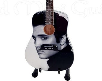 Miniature Guitar ELVIS PRESLEY with free stand