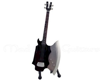ミニチュアギター ジーン・シモンズ KISS ブラッド AXE ベース - Etsy 日本