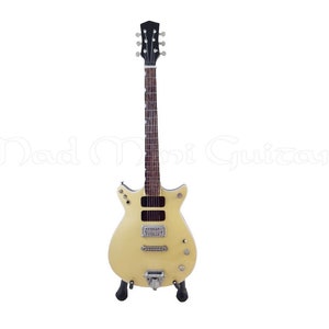 Miniature Guitar MALCOLM YOUNG with free stand. Ac/dc