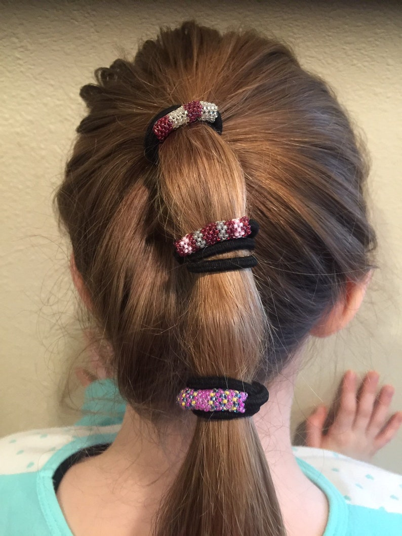 hair tie beads