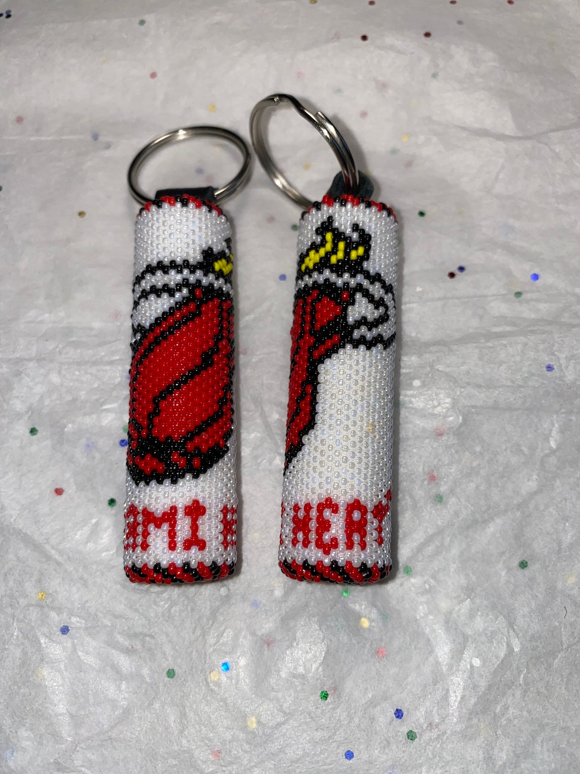 Specialty Miami Heat keychains. Sold separately. Designer hand Etsy