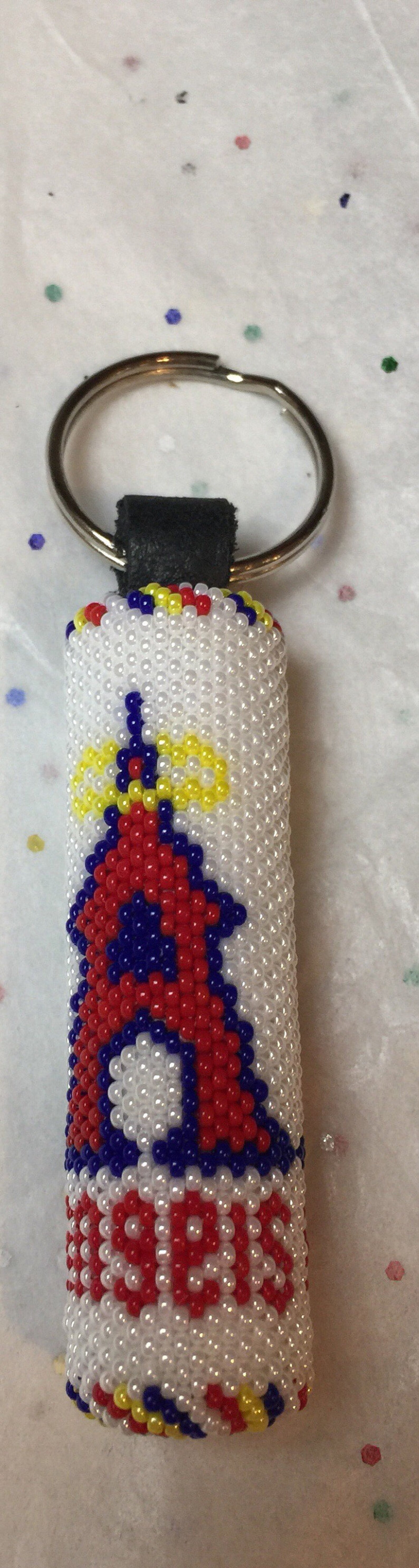 LA Angels baseball keychain. Angels keychain Angels key fob Etsy