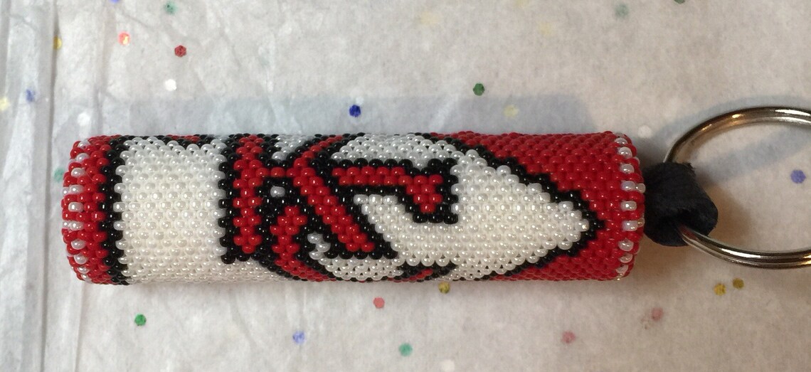 Keychains Kansas Specialty Designer, Hand, Beaded, Kc Keychain . Kansas City Chiefs Hand ...