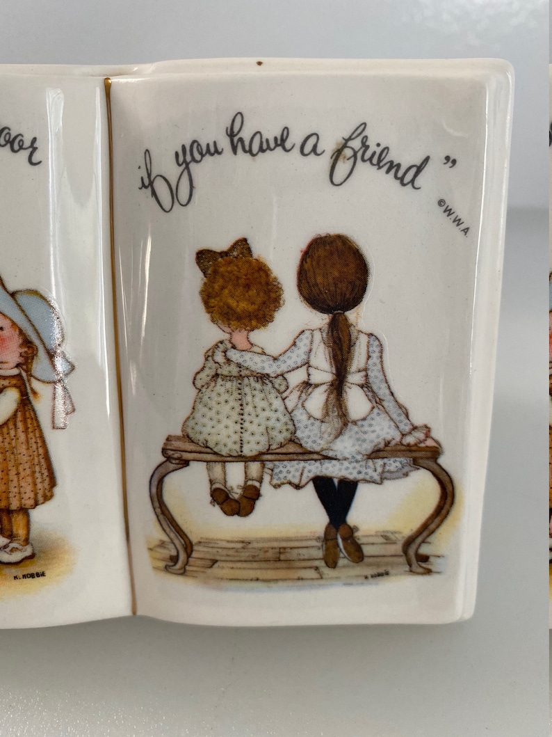 Vintage Holly Hobbie PlanterPencil and Pen HolderFriendship Gift