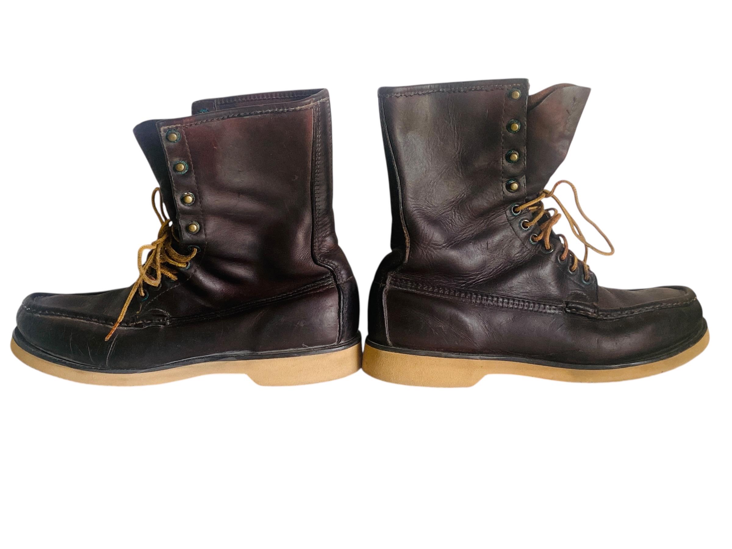 靴 RUSSELL Moccasin BOOTS 25cm Rose Anvil X Russell 7 Layer Beefy Boot – Russell Moccasin