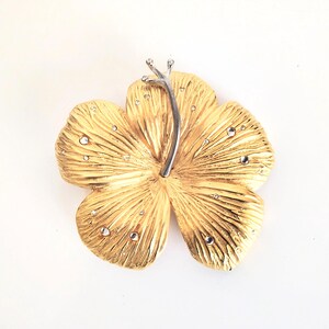 Signed Doreen Ryan Vintage Gold Tone Rose Flower Belt Buckle DOREEN RYAN Vintage Gold tone Rose Flower Belt Buckle | eBay main image 4