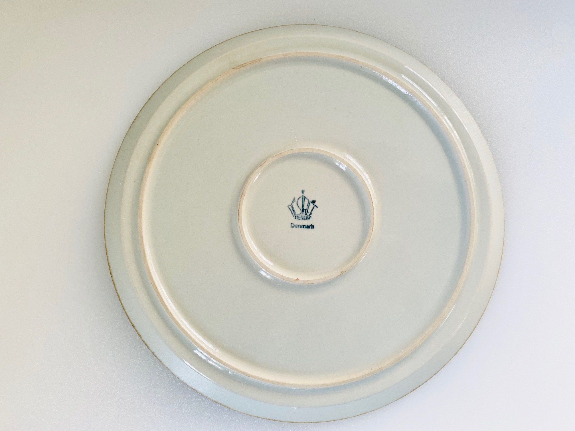 Mid Century desiree Danish Pottery Dinner Plates Etsy