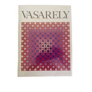 Vasarely Hardcover 1979 First American Edition Book Coffee Table Book