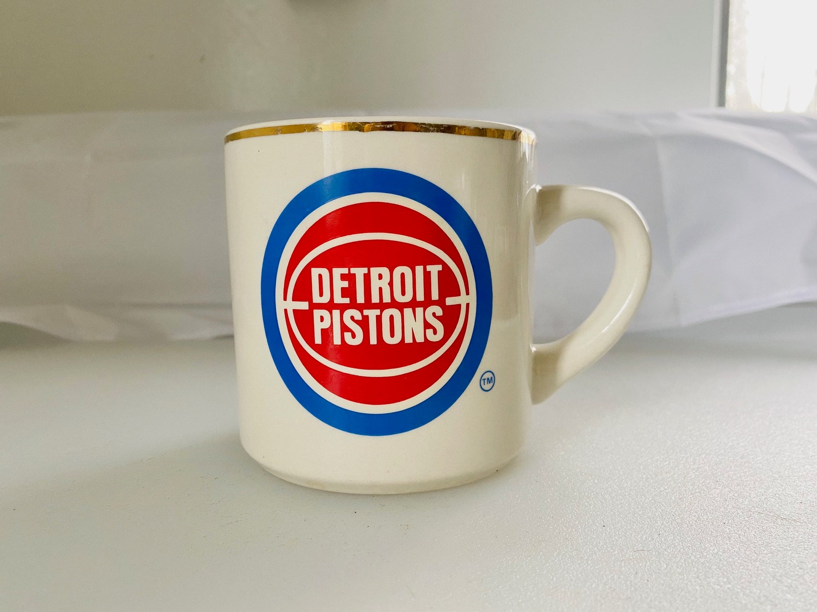 Detroit Pistons 1988-1989 Championship Mug Coach Chuck ...