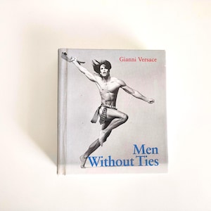Vintage 1997 Gianni Versace Men Without Ties Book | Fashion Photography Hardcover | A Tiny Folio | Versace Collectible | Fashion History image 1