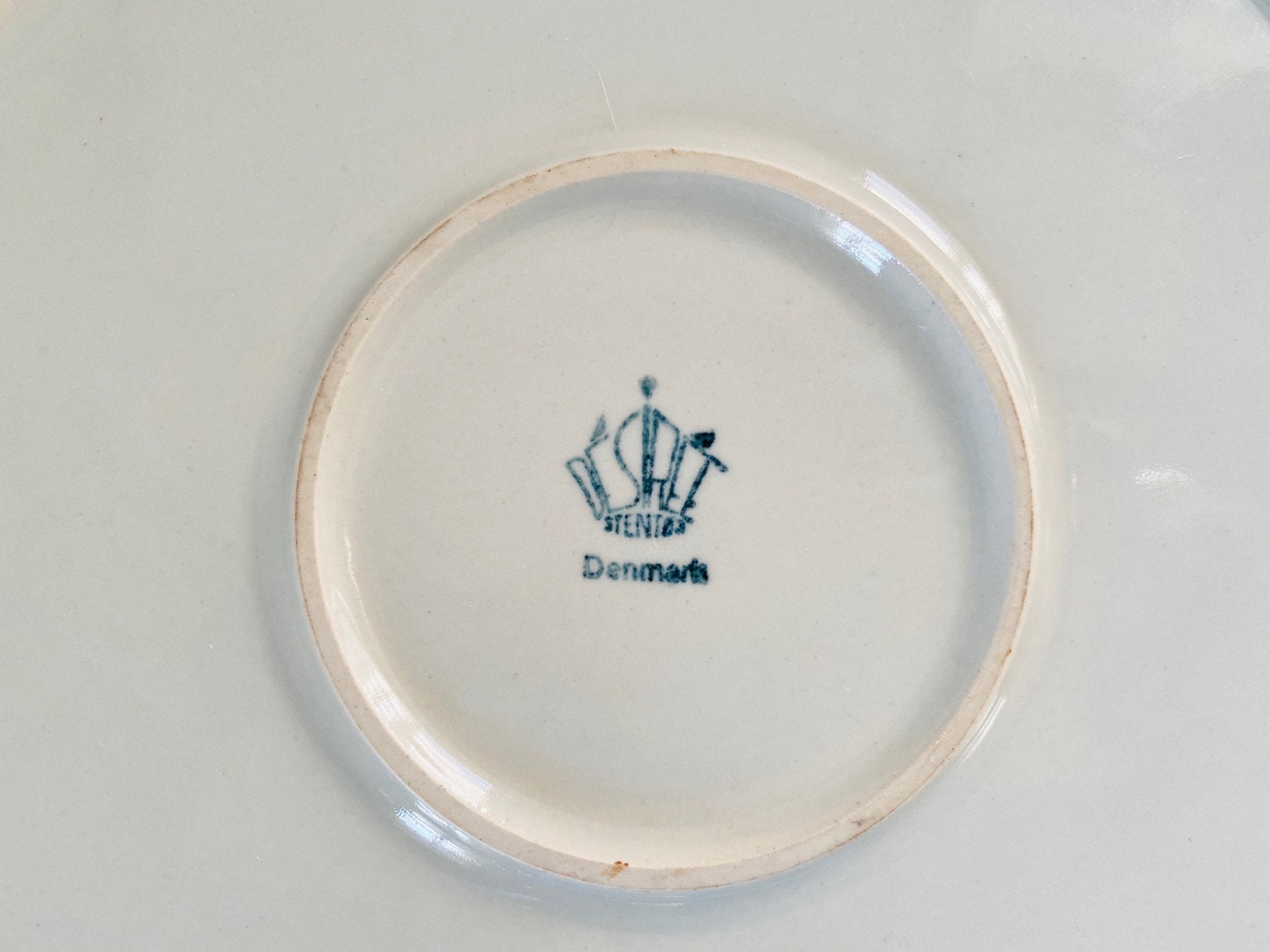 Mid Century desiree Danish Pottery Dinner Plates Etsy