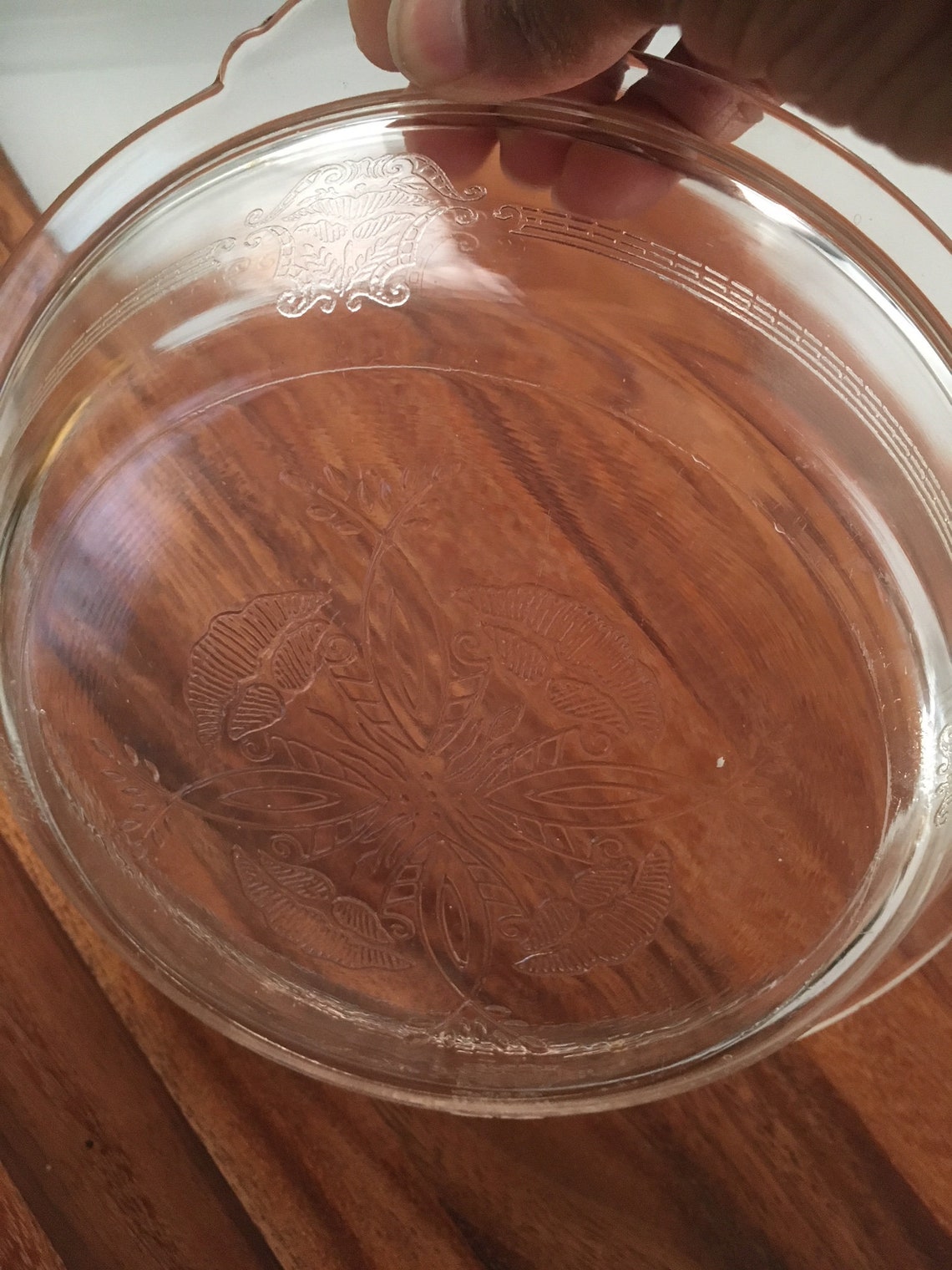 Set of Vintage Glasbake/pie Plate & Oval Casserole Baking Dish Etsy