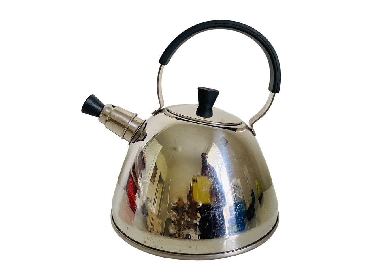 Berghoff 18 10 Edelstahl Whistle Tea Kettle Etsy