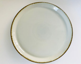 Mid Century "Desiree" Danish Pottery Dinner Plates, 10 1/2 Inch Plate