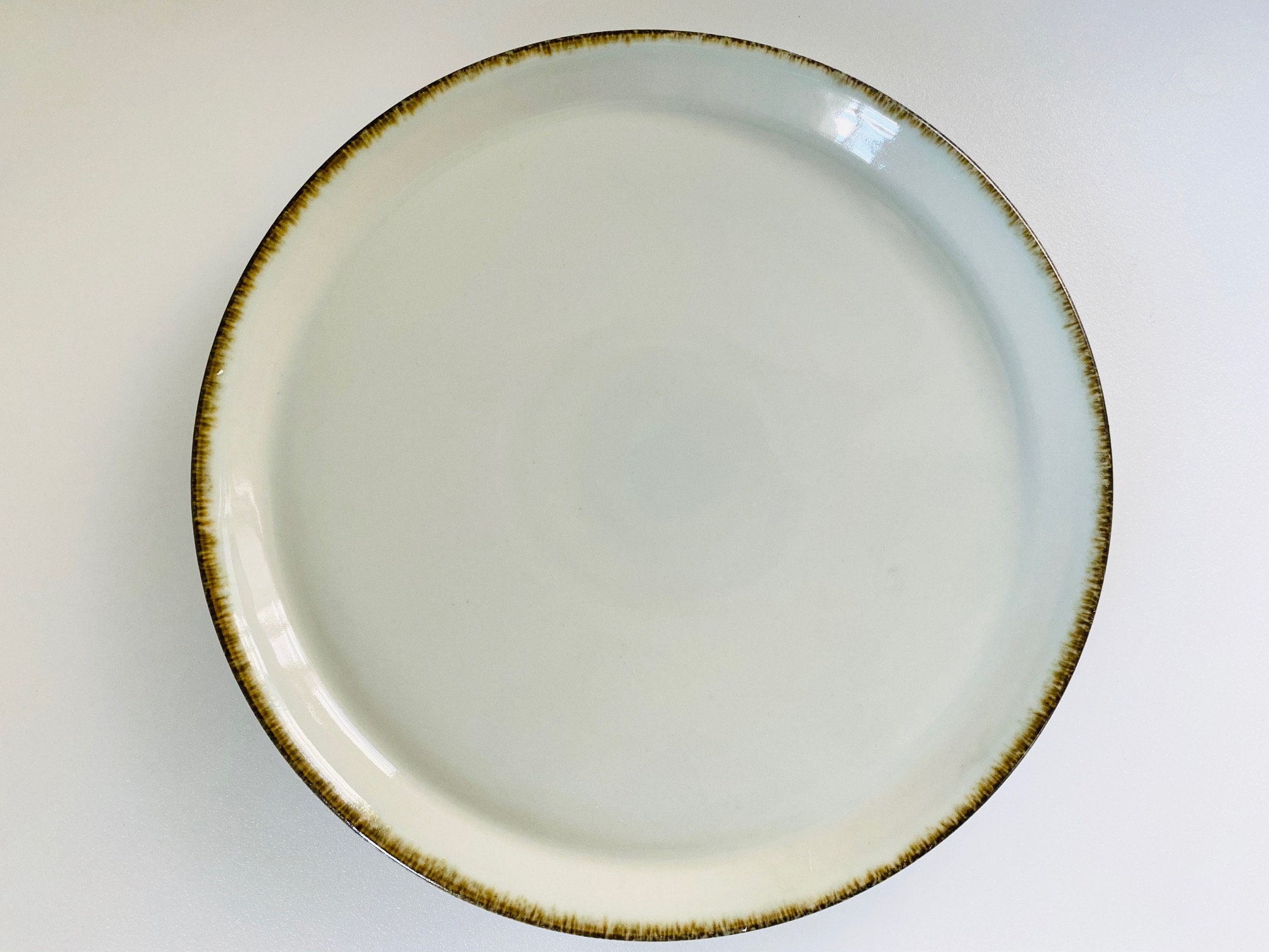 Mid Century desiree Danish Pottery Dinner Plates Etsy