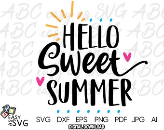 Download Sweet Summer Svg Etsy