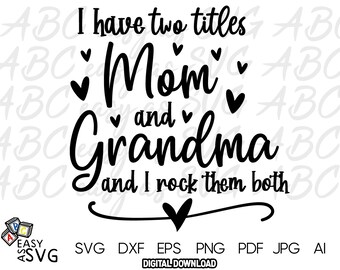 Download New Grandmother Svg Etsy