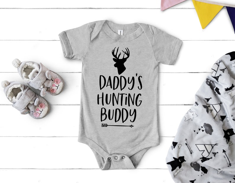 Download Daddy's Hunting Buddy SVG Newborn Boy SVG Boy Baby SVG | Etsy