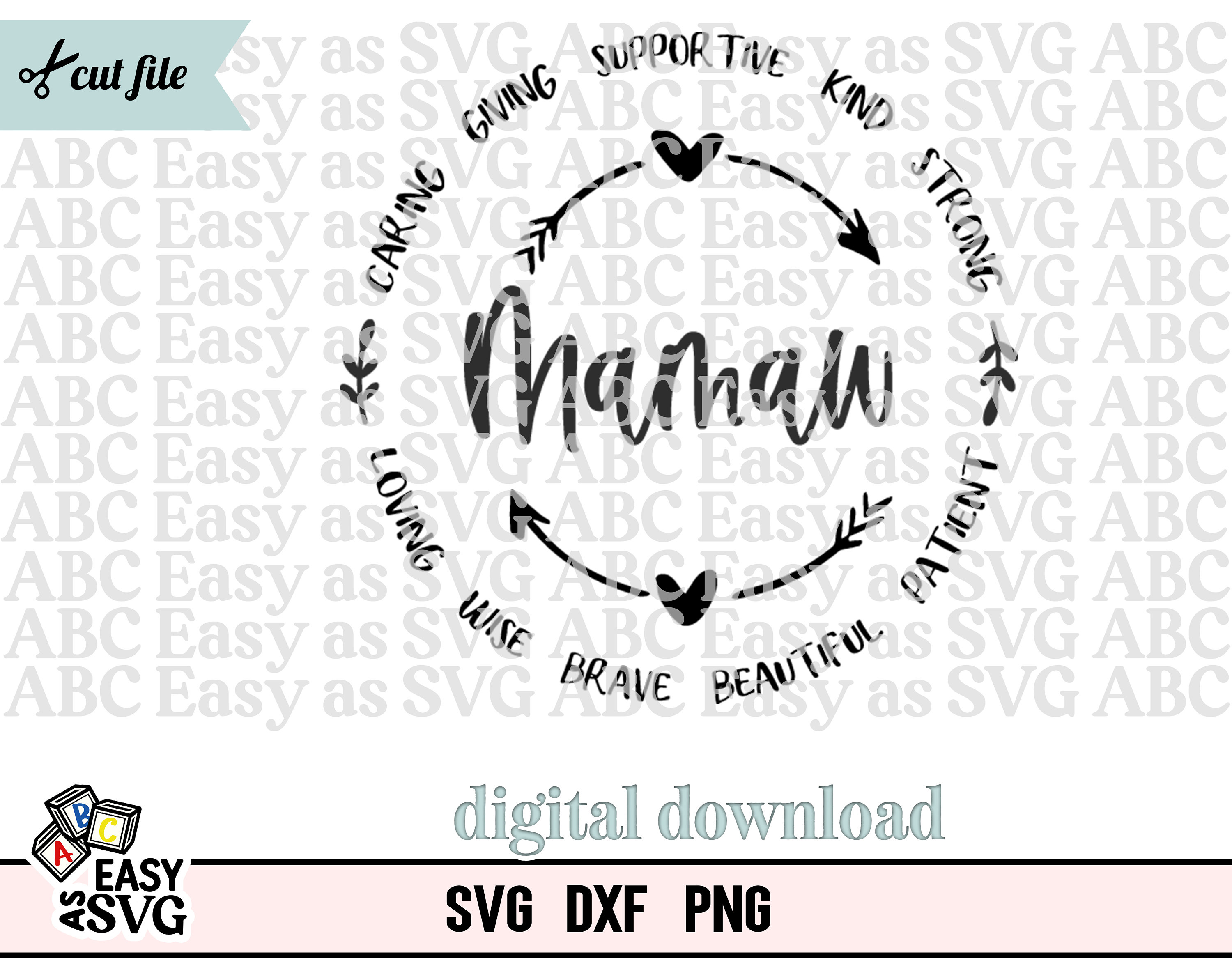 Download Mamaw SVG Mothers Day SVG New Grandmother Svg Mom svg | Etsy