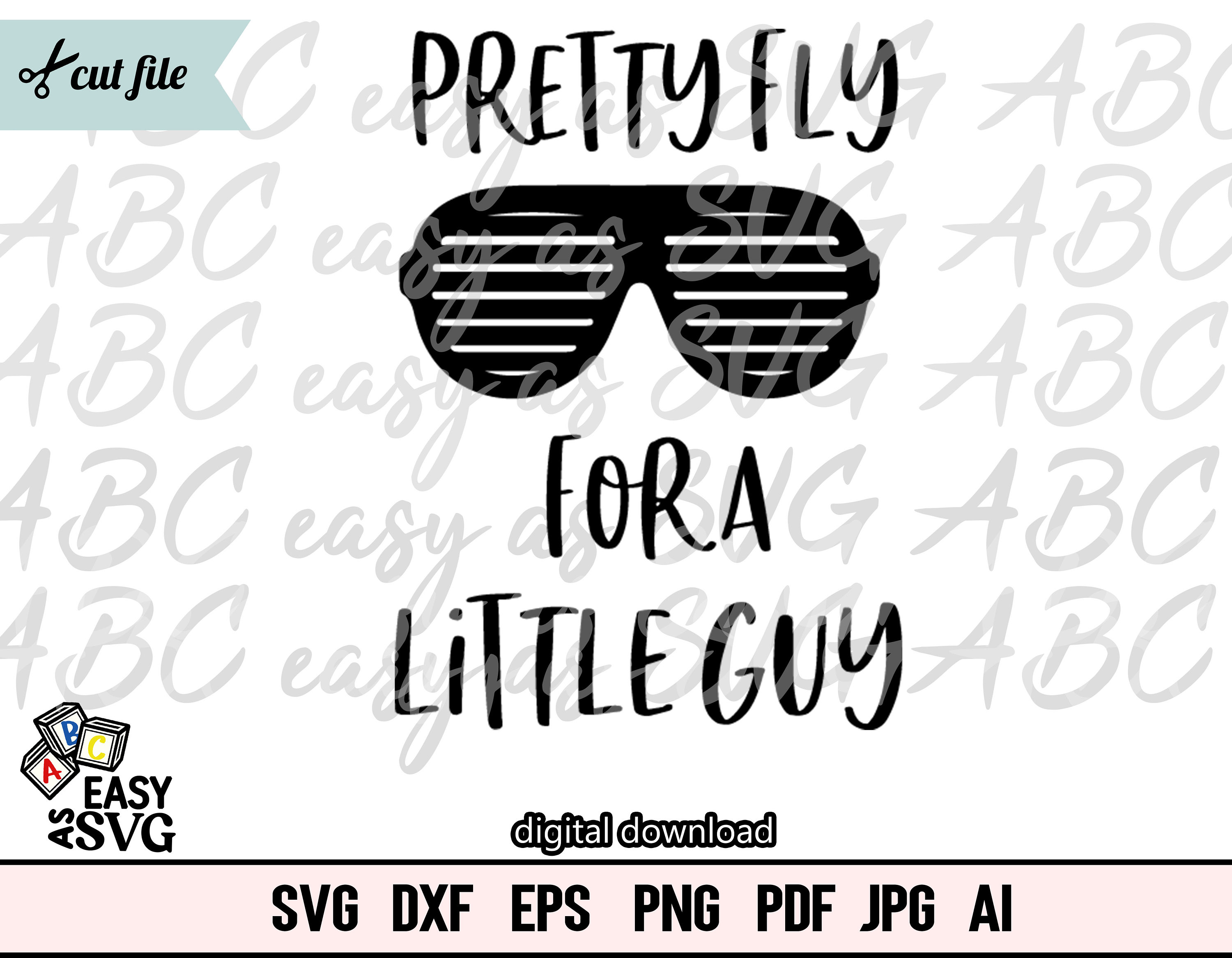 Download Pretty Fly For A Little Guy Svg Newborn Baby Tshirt Svg Baby Etsy