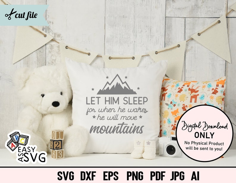 Download Déjalo dormir SVG Boy Nursery SVG Newborn Baby Boy SVG Boy ...
