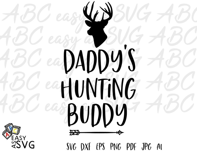 Download Daddys Hunting Buddy SVG france Nouveau-né Boy SVG fr | Etsy