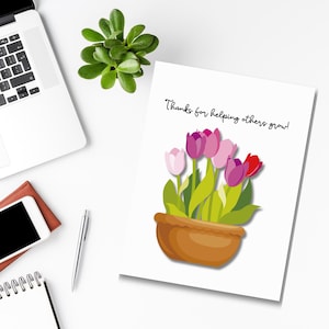 Case Manager Thank You Card for Case Manager Week Appreciation for Case Manager Printable Greeting Card Instant Download for Social Workers