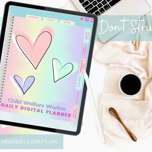 Digital Planner for Child Welfare Case Managers | GoodNotes5 and Notability Compatible