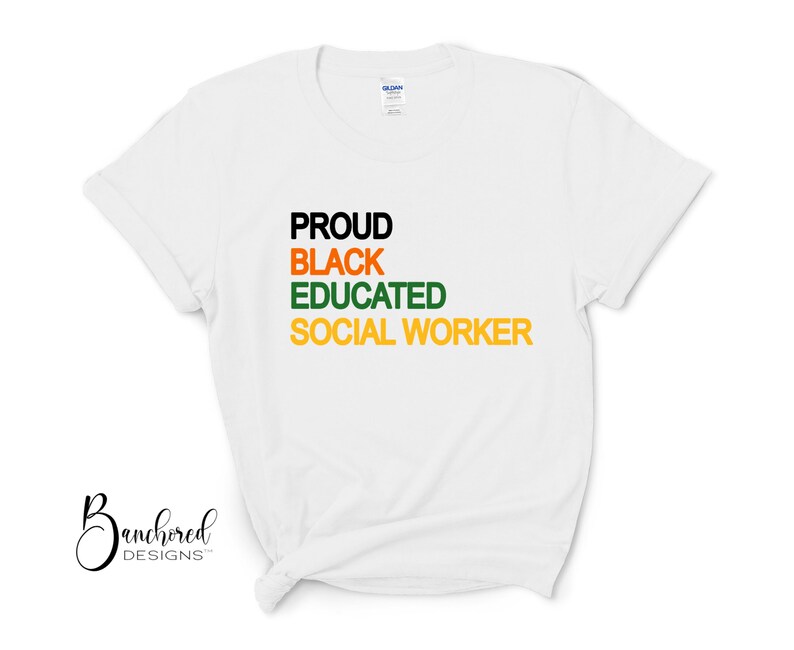 vintage social worker shirt