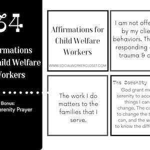 Affirmationen für Kinder- und Sozialarbeiter | Digitale Downloads für Sozialarbeiter | Tägliche Affirmationen für Soziale Arbeit |