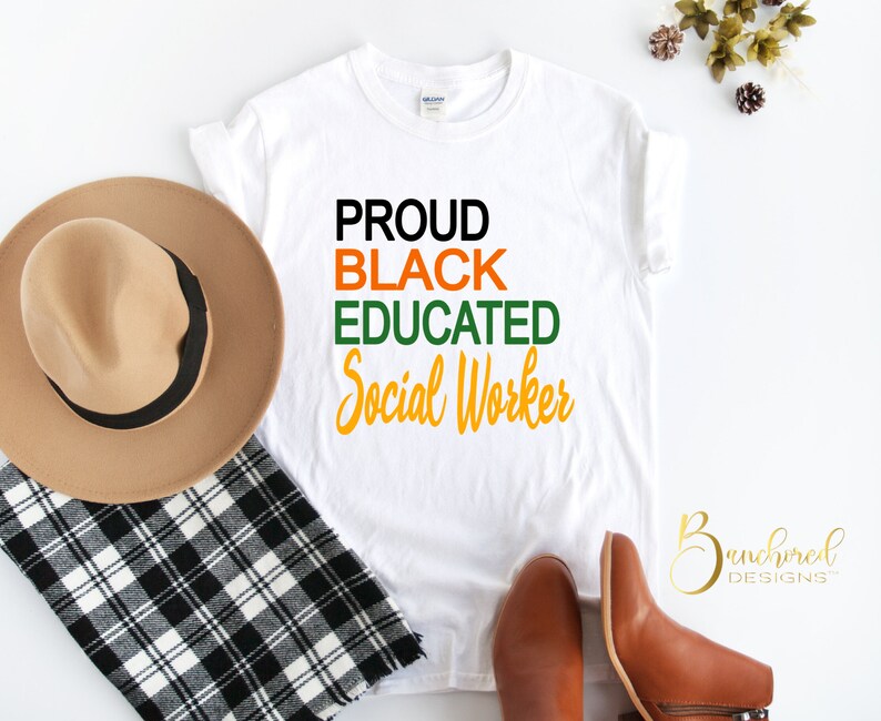 vintage social worker shirt
