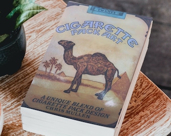 Cigarette Pack Art: A Unique Blend of Cigarette Pack Design by Mullen, Chris - Vintage Camel Book  - Cigarette Pack Art - Camel Cigarettes