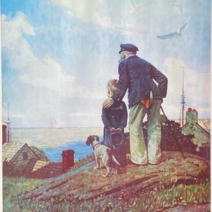 Historical Art - Norman Rockwell - The Runaway - Giclee