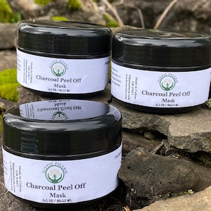 Activated Charcoal Peel-Off Facial Mask - 2oz - Deep Cleansing for Radiant Skin, Facial peel