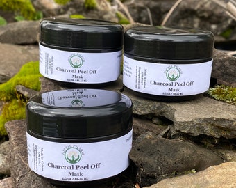 Activated Charcoal Peel-Off Facial Mask - 2oz - Deep Cleansing for Radiant Skin, Facial peel